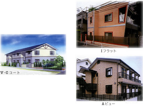 建和の新築集合住宅施工例